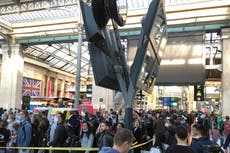 Travellers hit by ‘nightmare’ queues and cancelled flights in Easter Monday disruption