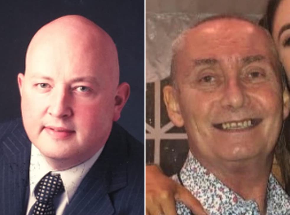 Aidan Moffitt (left) and Michael Snee were found dead in their own homes this week (Garda/PA)