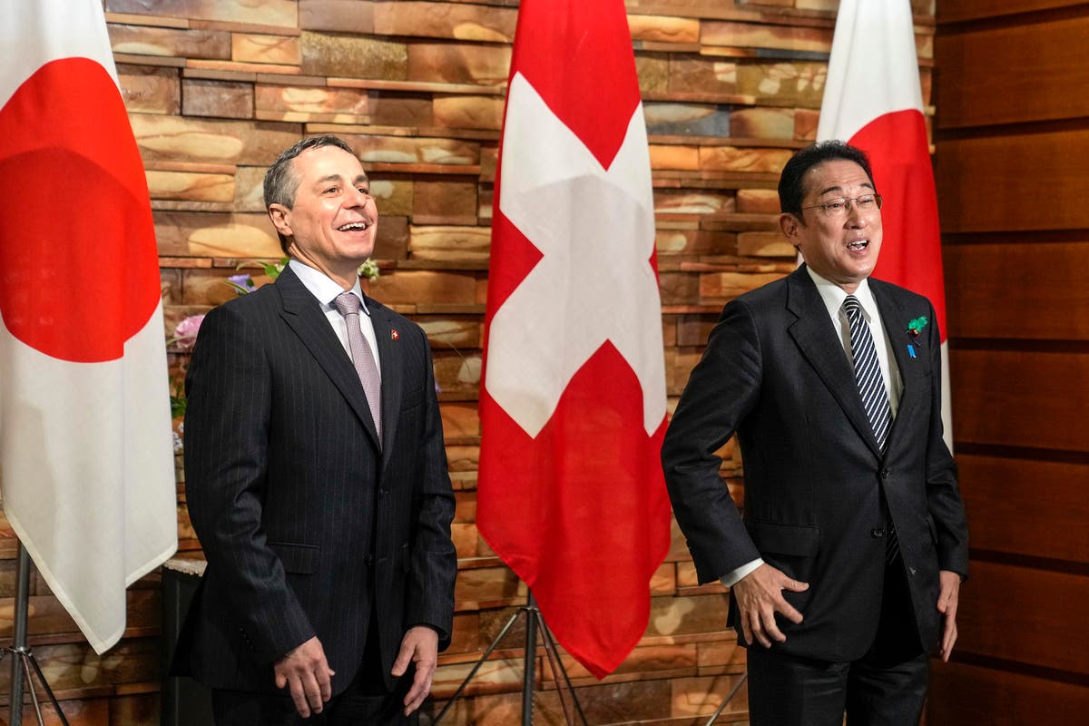 Japan, Switzerland agree to keep tough sanctions on Russia Japan, Switzerland agree to keep tough sanctions on Russia