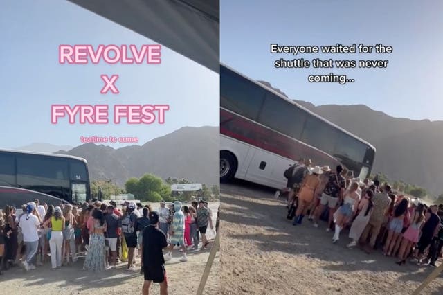 <p>Influencers call out Revolve Festival and compare it to Fyre Festival</p>