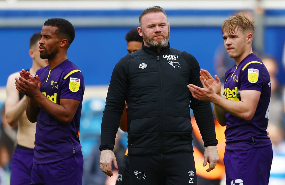 Derby relegated from Championship with defeat to QPR after Studying produce late comeback