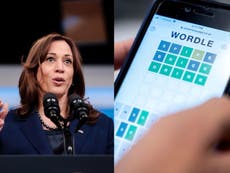 Kamala Harris reveals her Wordle strategy and why she’s unable to share her score