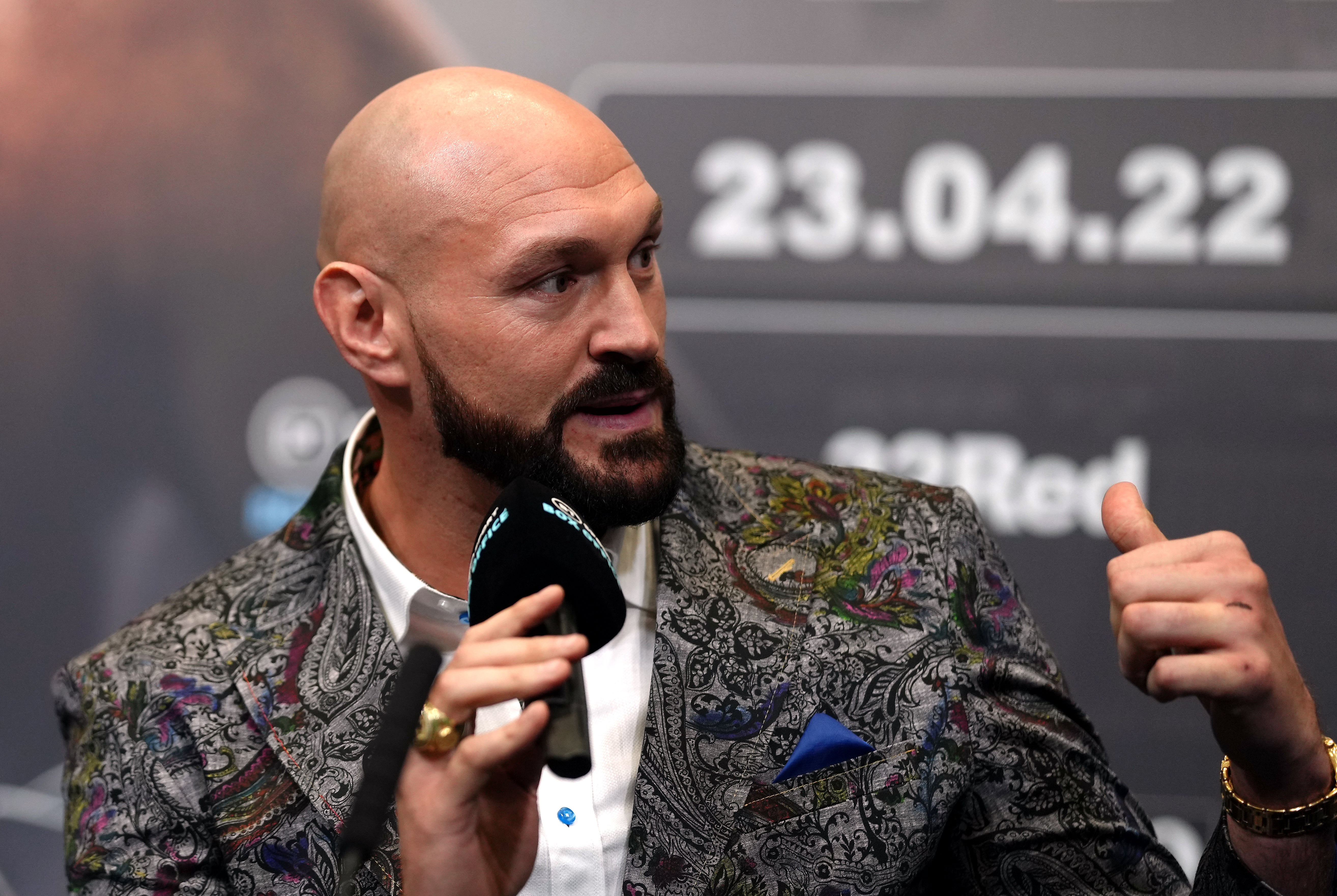 Tyson Fury has previously been advised by Daniel Kinahan (John Walton/PA)