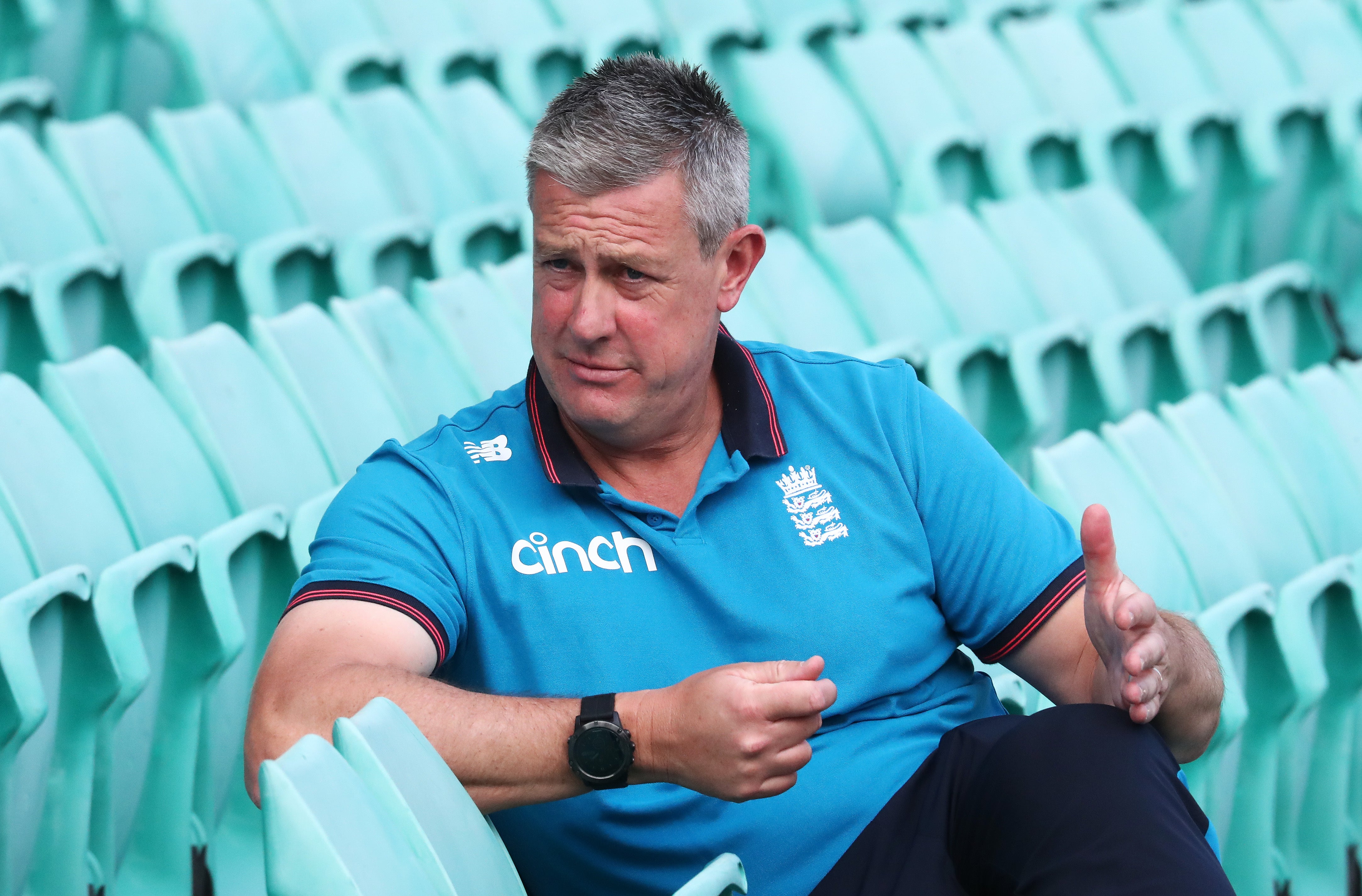 Ashley Giles favoured one head coach across all formats but that blueprint now appears unworkable (Jason O’Brien/PA)