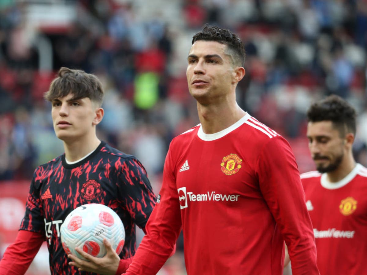 Cristiano Ronaldo's son unveiled as Manchester United signing with