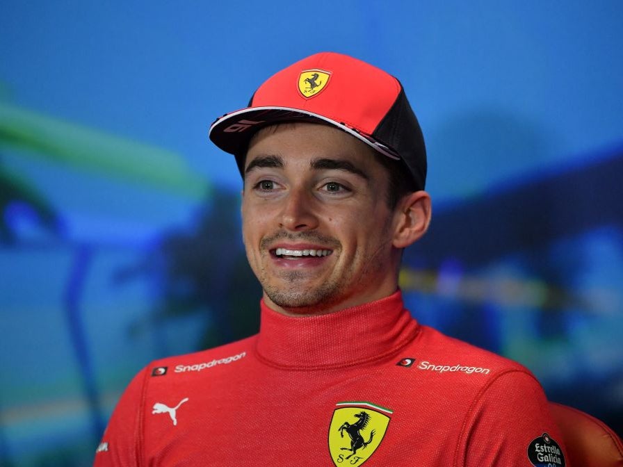 Charles Leclerc excited by chance to fight for F1 title | The Independent