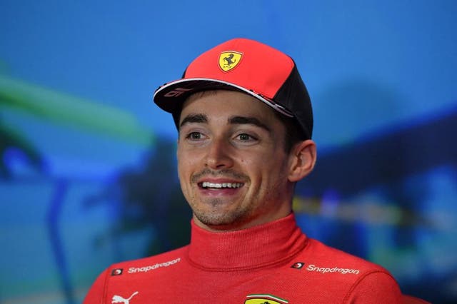 <p>Leclerc currently has a huge lead in the drivers’ championship after three races</p>