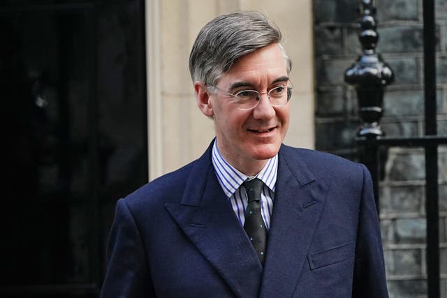 Government Efficiency Minister Jacob Rees-Mogg (Aaron Chown/PA)