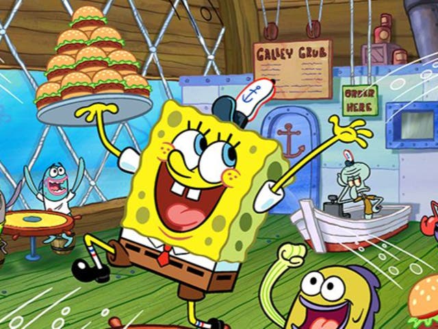 <p>Una versión en ucraniano de SpongeBob SquarePants se encuentra entre los programas disponibles</p>