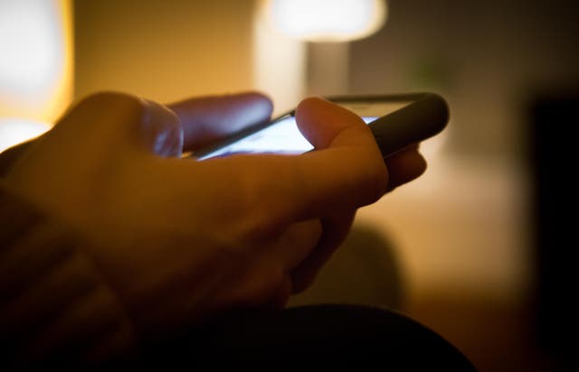 Gout sufferers used a mobile phone app to help manage their condition as part of the study (Alamy/PA)