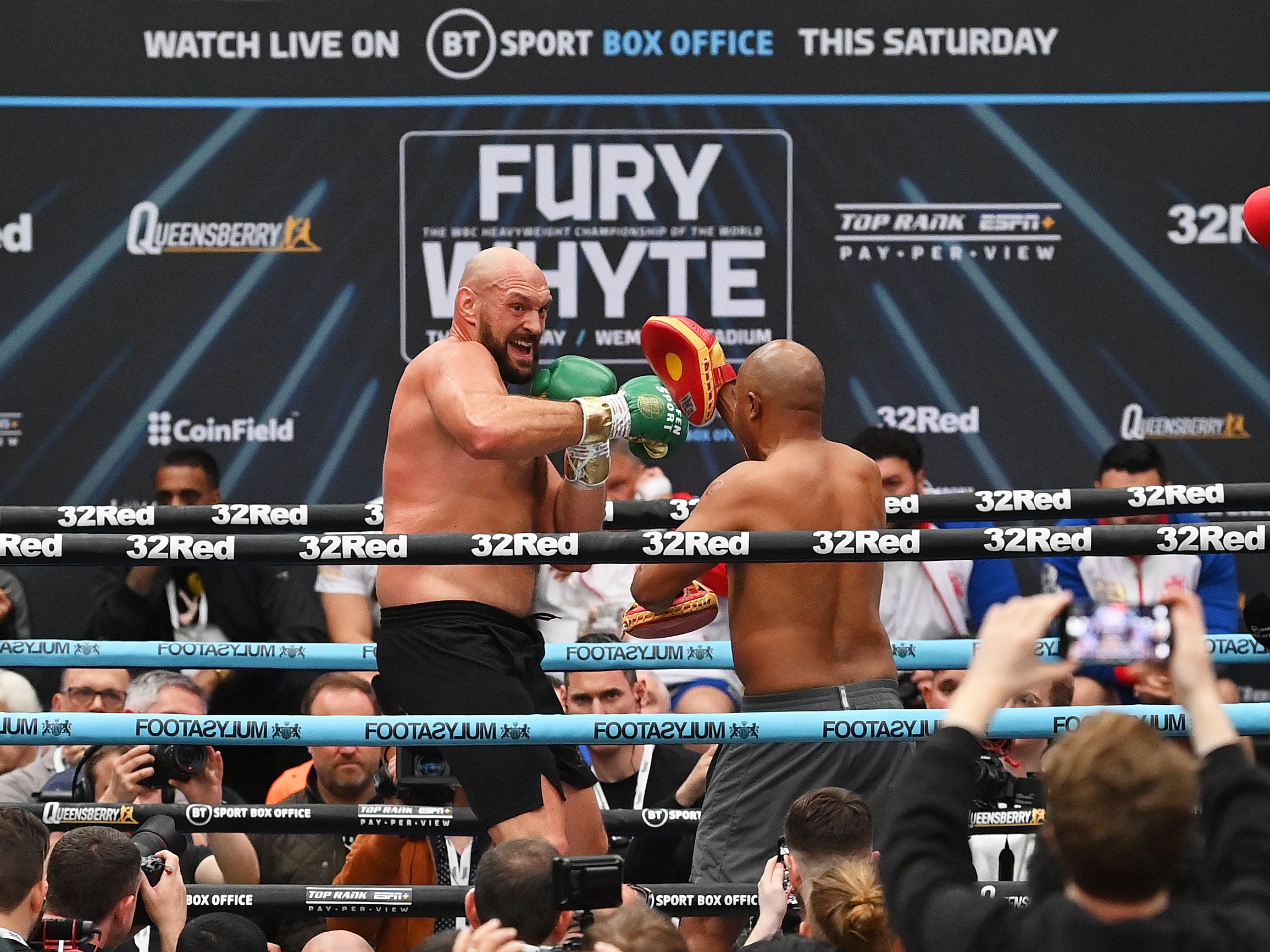 Tyson Fury says he and Dillian Whyte will smash each other to bits for the paying customer The Independent
