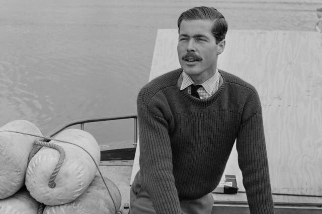 <p>Lord Lucan pictured working on the engine of his powerboat 'White Migrant'  </p>
