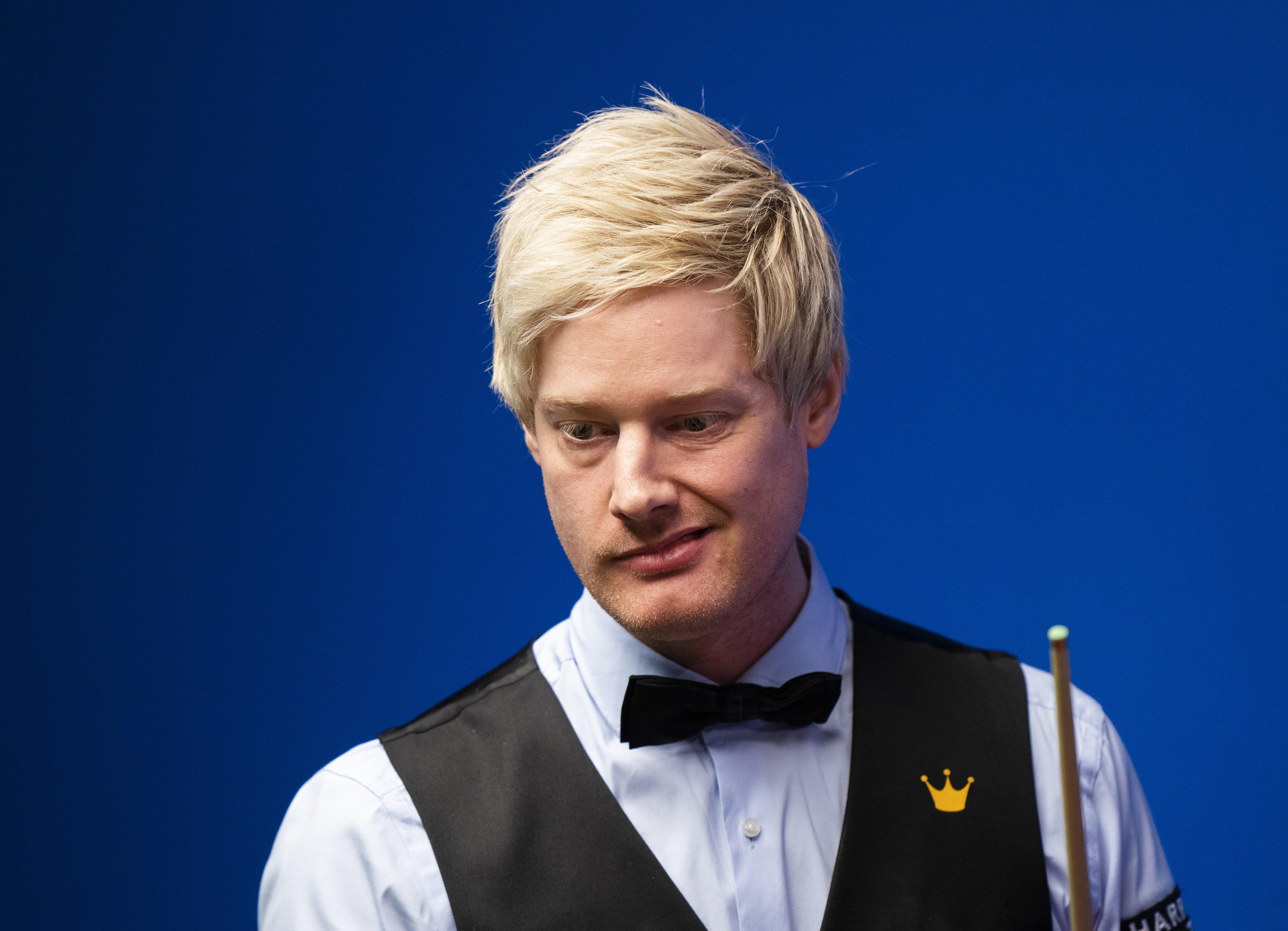Neil Robertson cruised into the last 16 at the Crucible (Tim Goode/PA)