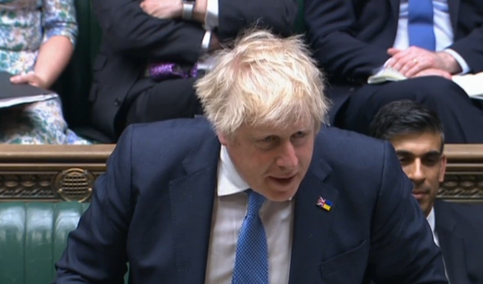 Prime Minister Boris Johnson in the House of Commons (House of Commons/PA)