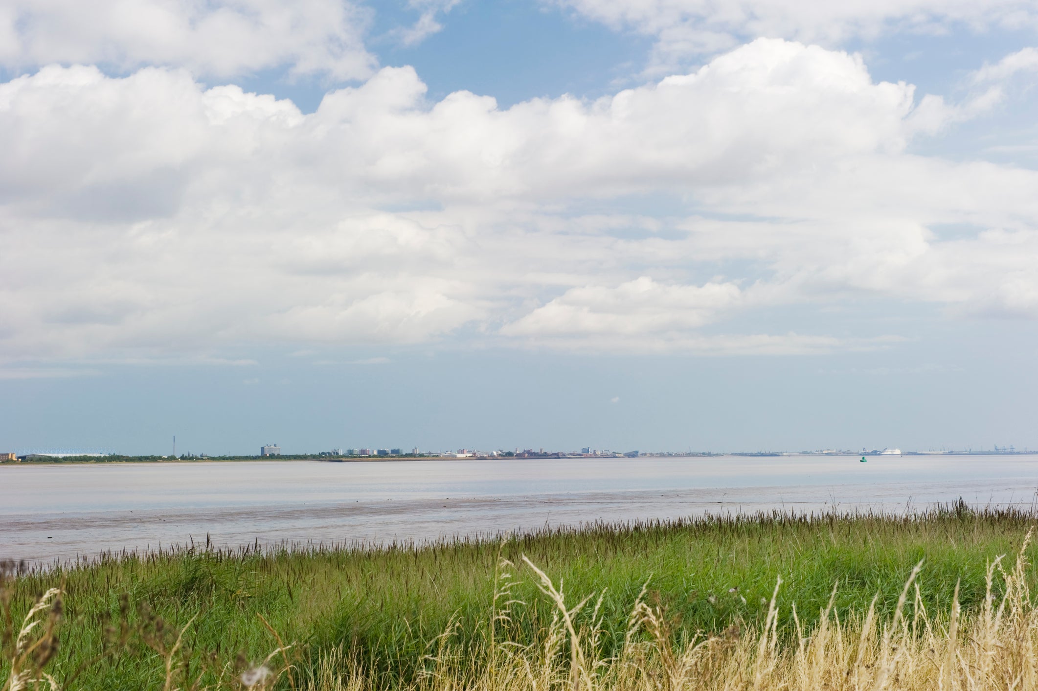 The River Humber Estuary, site of the seabed search for Ravenser Odd