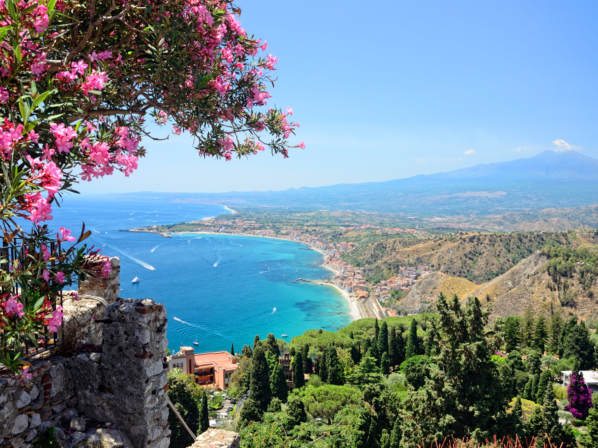 Taormina, close to the restlessness of Etna and the warmth of the Mediterranean, will be a joy at the start of June
