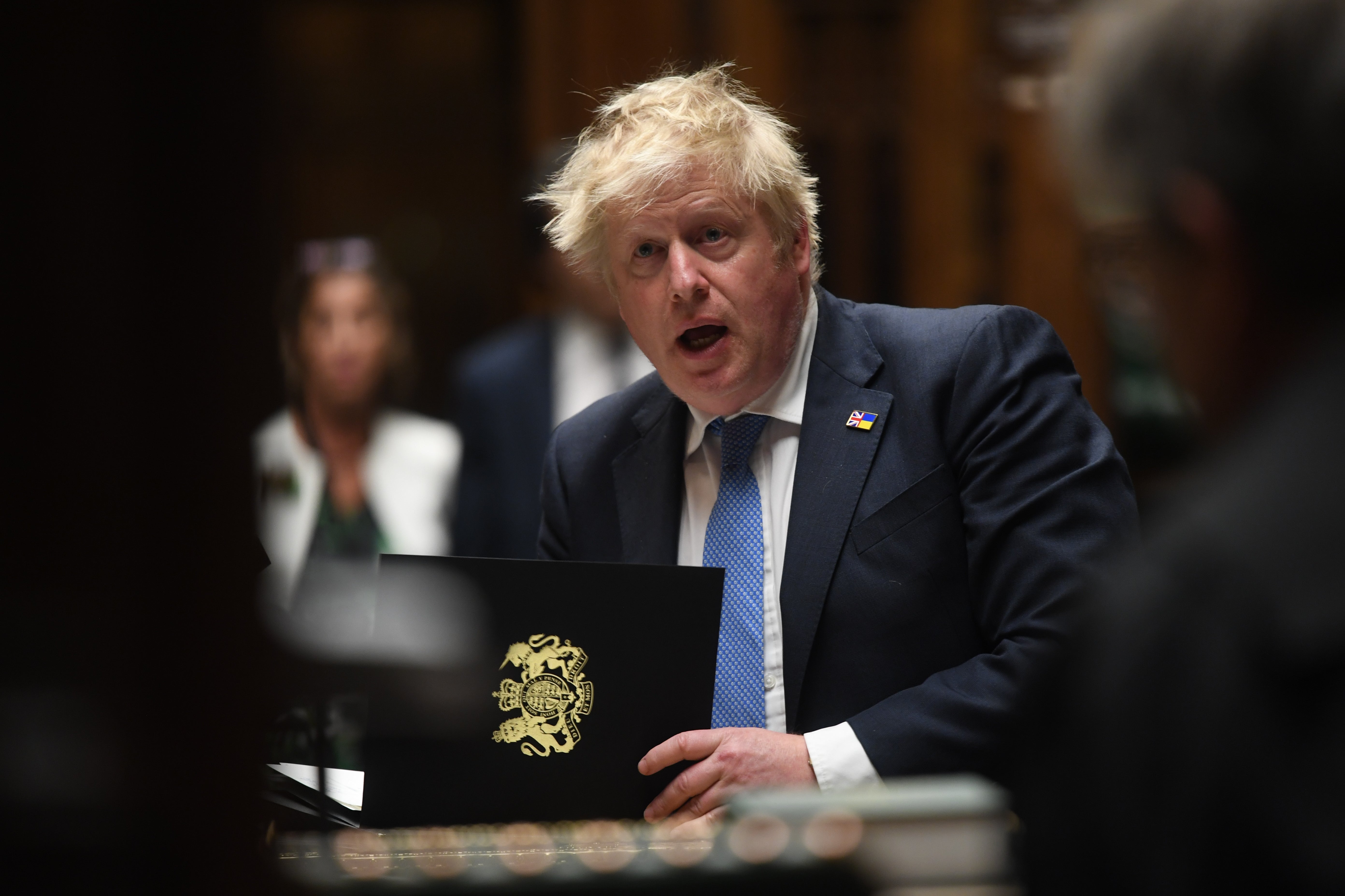 Johnson apologised to Commons on Tuesday