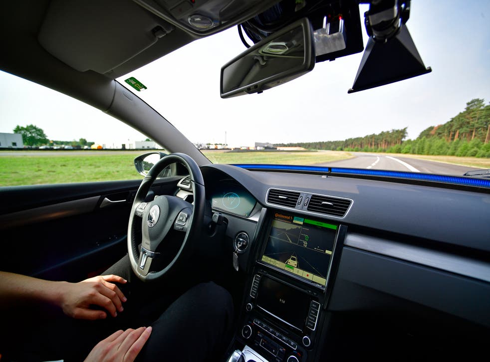 <p>The DfT announced in April 2021 it would allow hands-free driving in vehicles with lane-keeping technology on congested motorways</p>