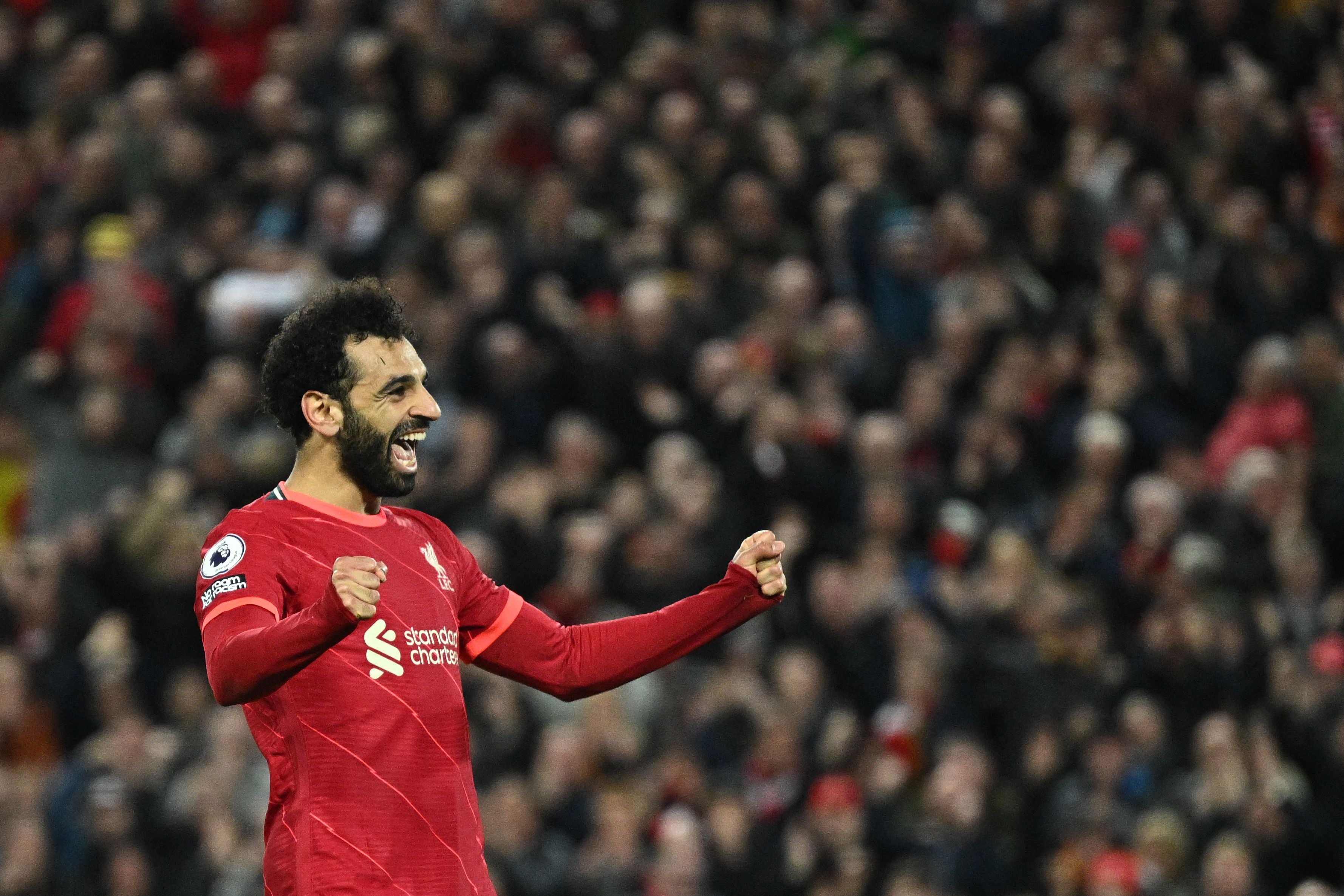 Mo Salah rounded off the victory with a fourth goal late on