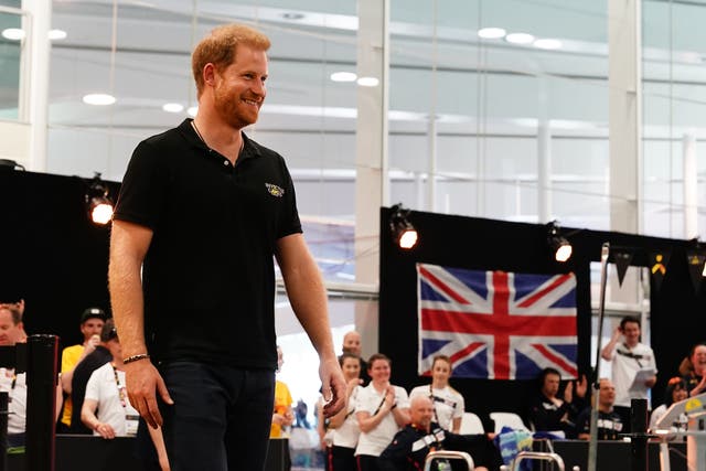 Duke of Sussex says the Queen was ‘on great form’ during their recent meeting (Aaron Chown/PA)