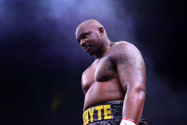 <p>Dillian Whyte finally gets a shot at the world heavyweight title this weekend</p>