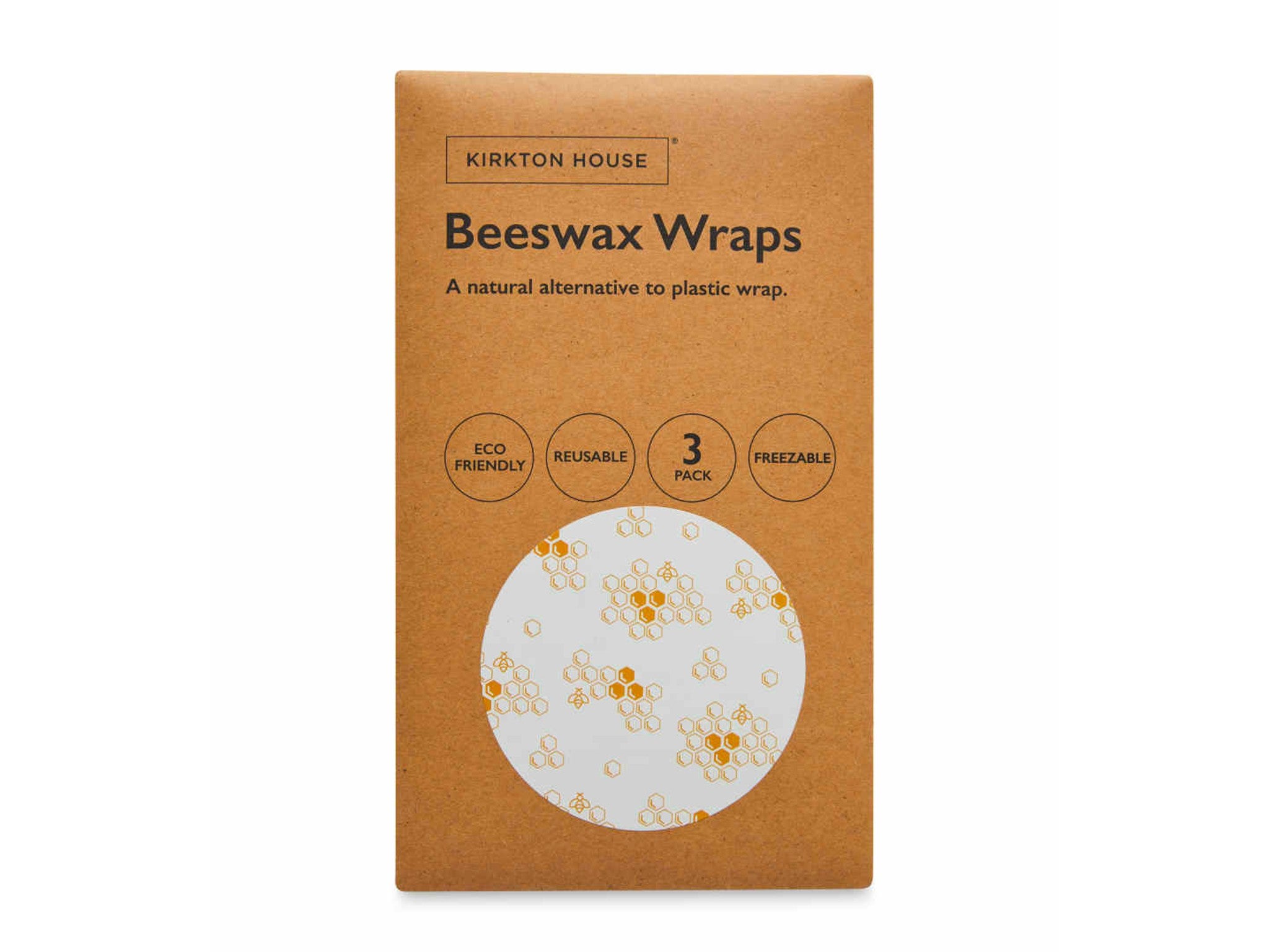 Honeycomb Pattern Beeswax Wraps indybest.jpg