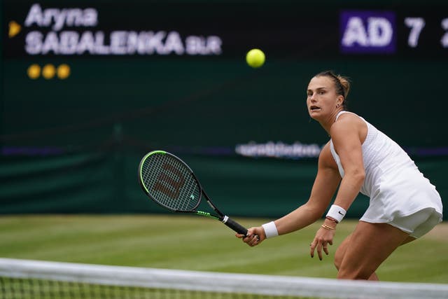 <p>Belarusian Aryna Sabalenka, ranked fourth in the world, is among those who have been banned from Wimbledon </p>