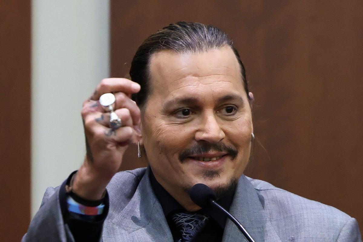 Johnny Depp reveals Winona Ryder tattoo that Amber Heard didn't like | The  Independent