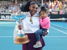 Serena Williams says she feels ‘mom guilt’ when away from 4-year-old daughter Olympia