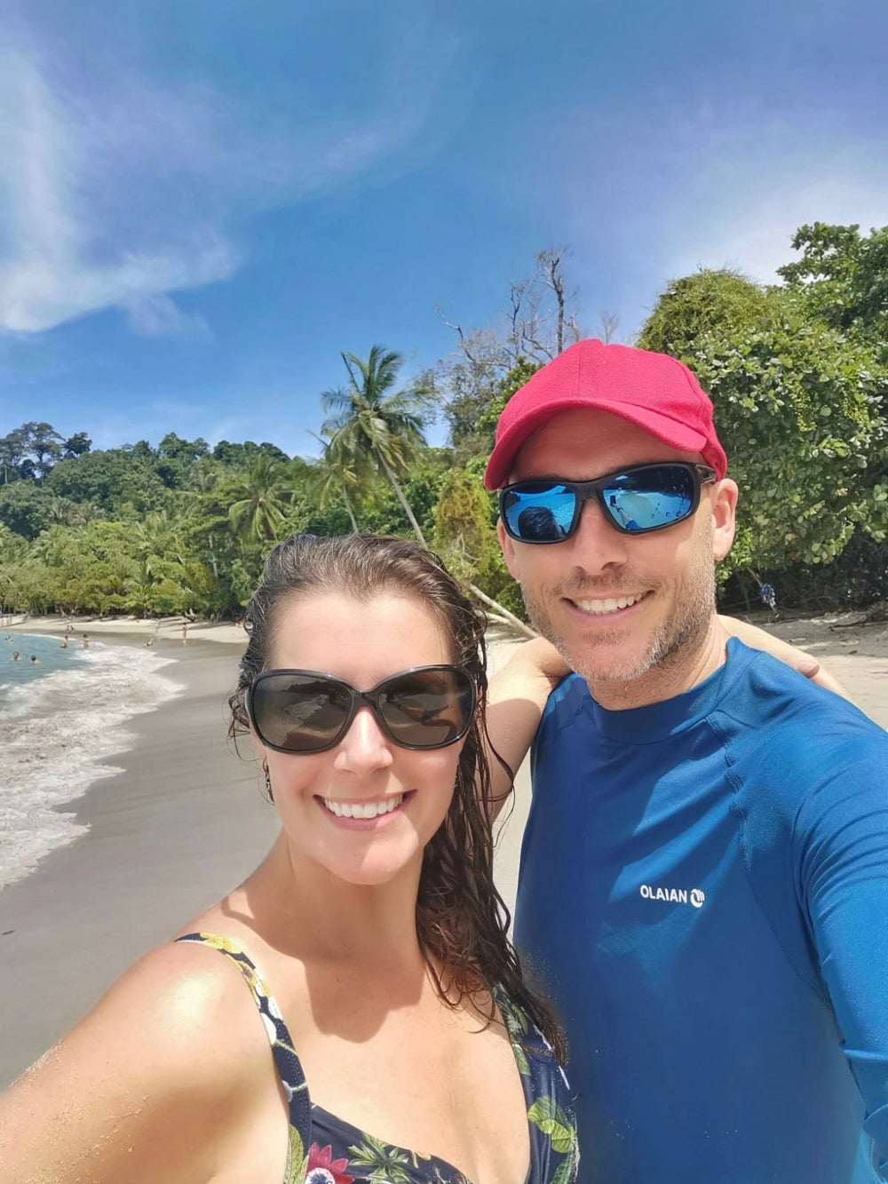 Terry and Jennifer in Costa Rica (PA Real Life/Collect)