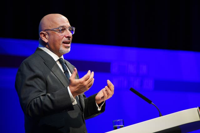 Education Secretary Nadhim Zahawi has rejected a call by the Children’s Commissioner for a ‘smacking ban’ in England (Peter Byrne/PA)