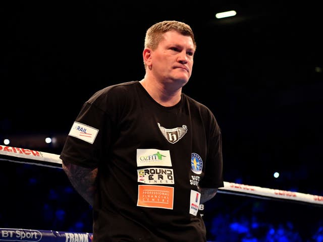 <p>Hatton has been retired from boxing for a decade but is now set to take part in an exhibition bout</p>