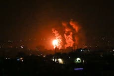 Israel carries out airstrikes on Gaza as tensions escalate