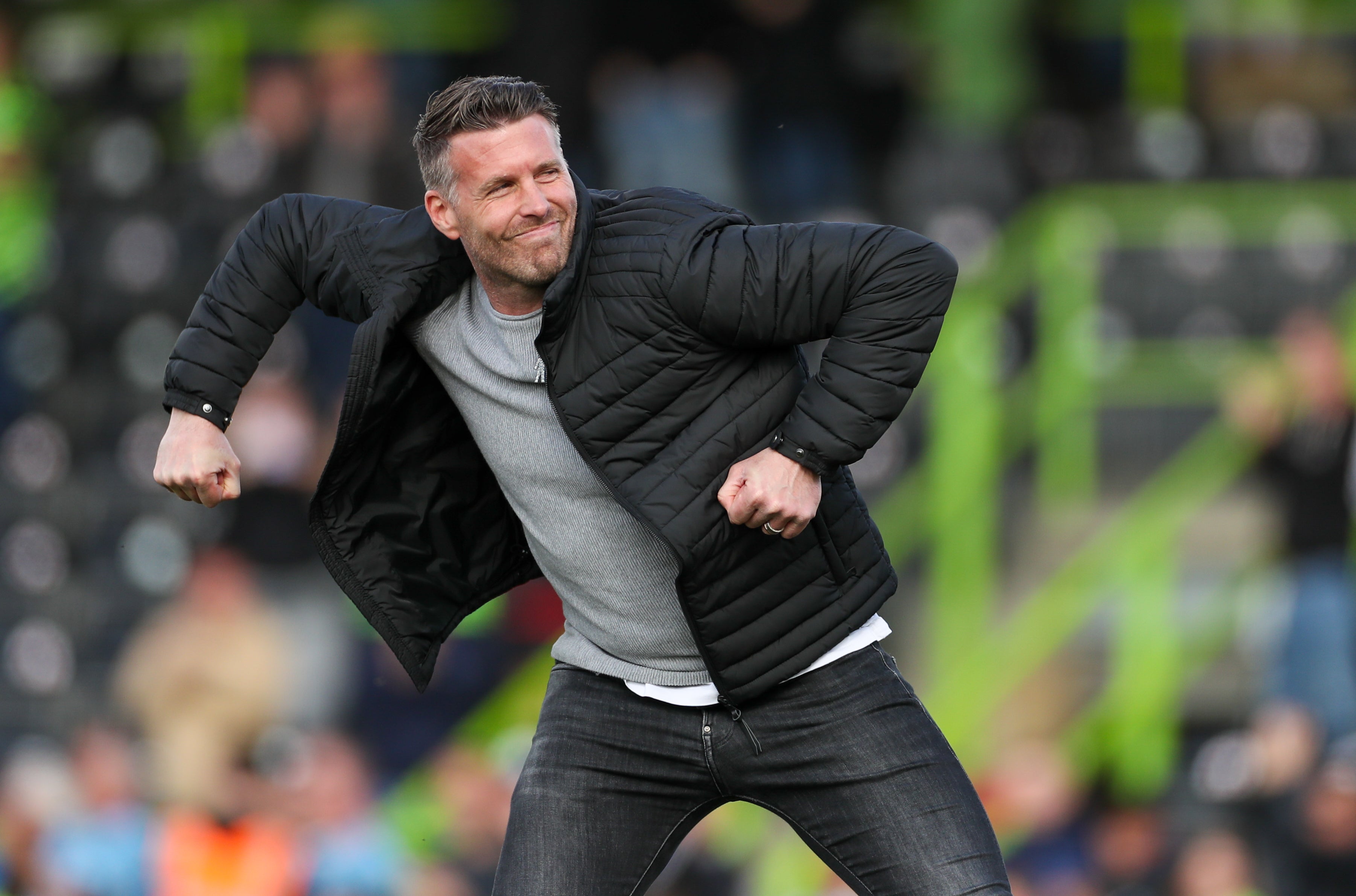 Will Rob Edwards and Forest Green be celebrating again? (Bradley Collyer/PA)