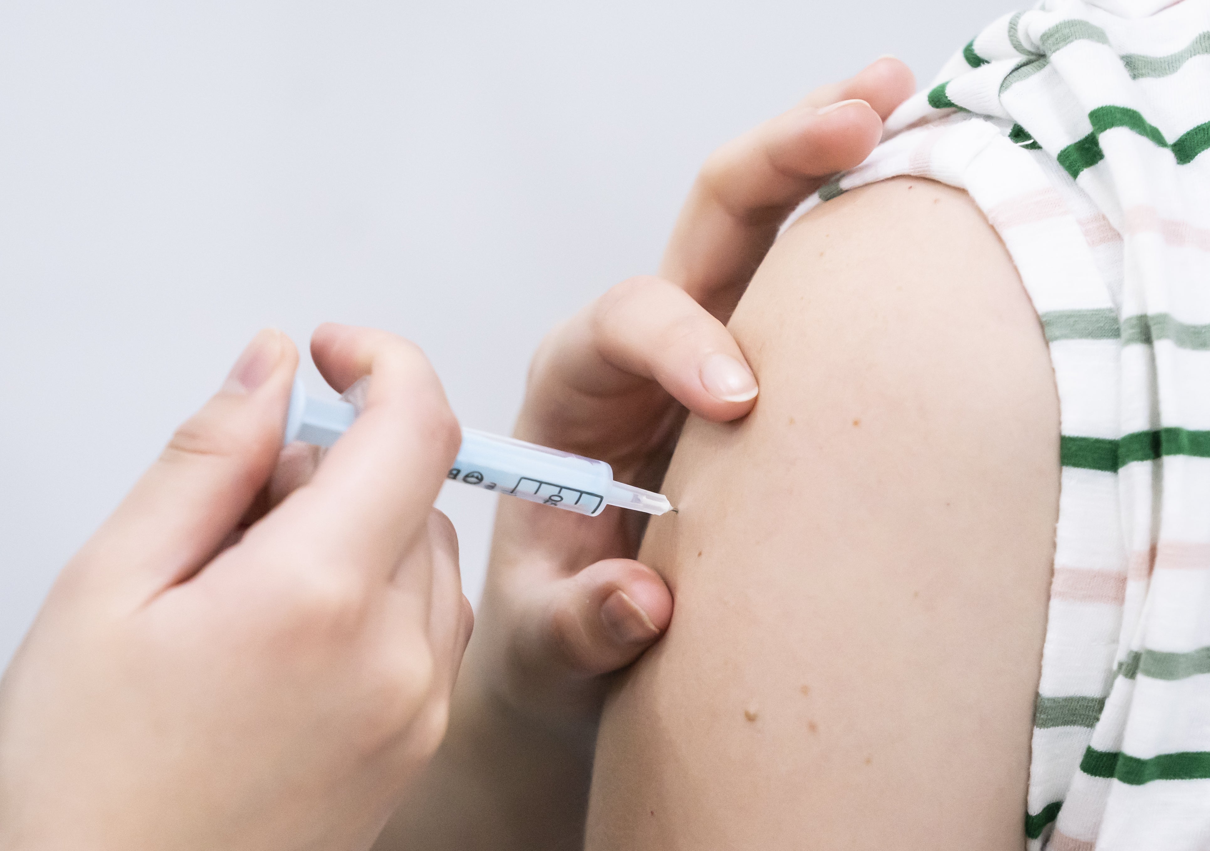 A UK-wide study has found a prolonged immune response from third doses of Covid-19 vaccines with no difference in the rate of decline of response identified between different jabs (PA)