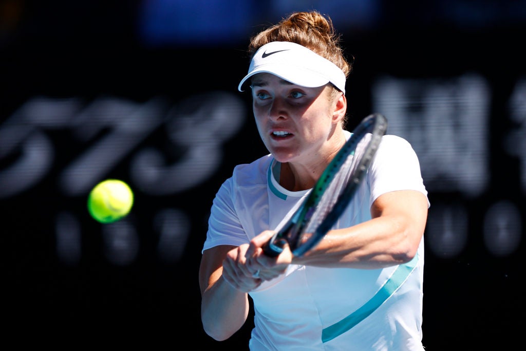Ukraine’s Elina Svitolina has taken a break from tennis