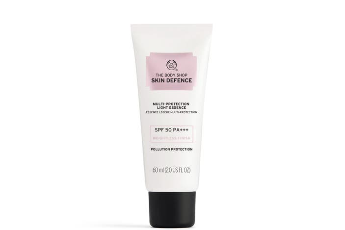 The Body Shop skin defence multi-protection lotion SPF50 indybest