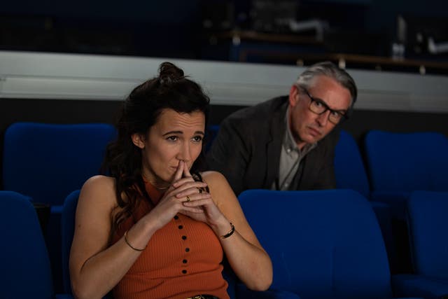 <p>Sarah Solemani and Steve Coogan in ‘Chivalry'</p>