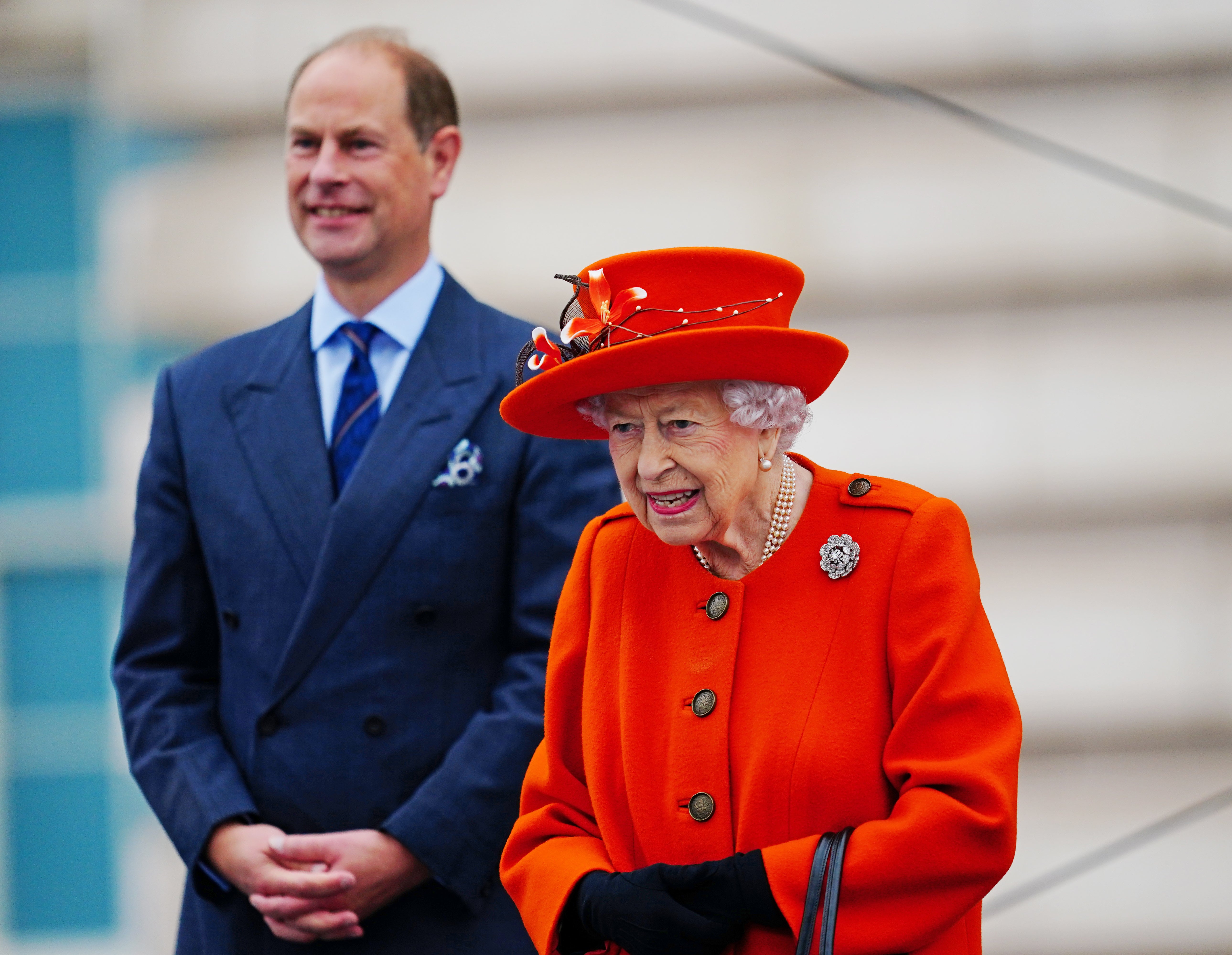 Prince Edward will no doubt be hoping for a smoother trip than his nephew’s