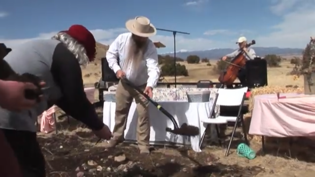 The first known ‘laying out’ ceremony in Colorado was held last month at the Colorado Burial Reserve, where loved ones helped spread the soil of people who’d chosen natural reduction - or body composting - after death