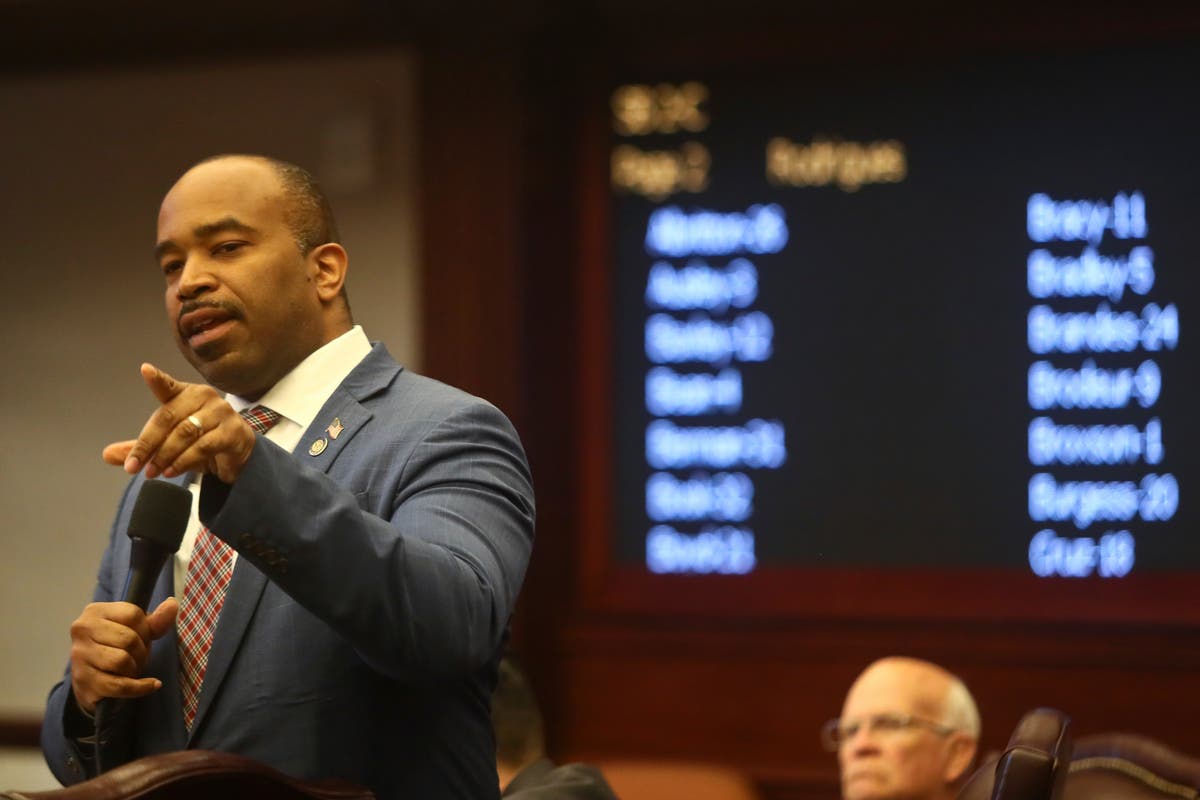 Florida Black lawmakers protest DeSantis' congressional map