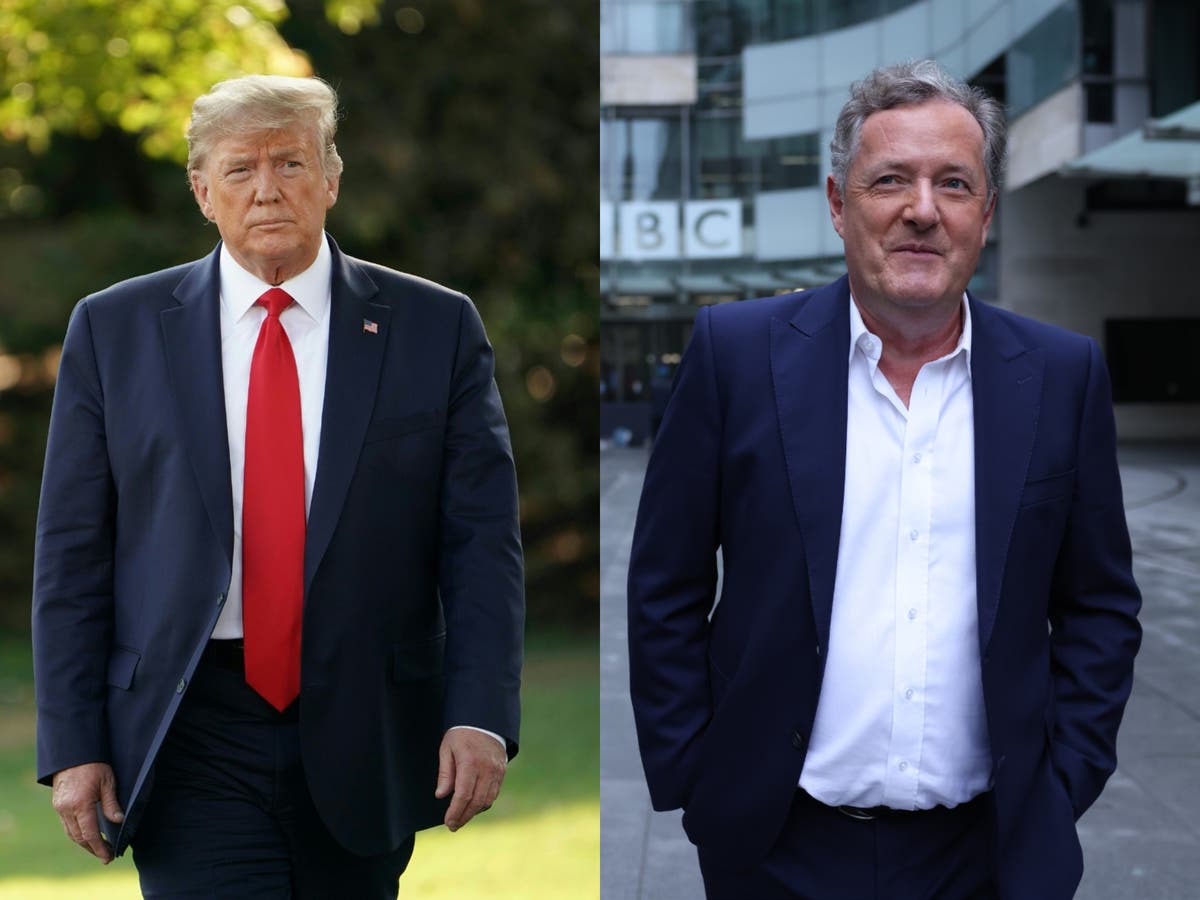 Piers Morgan says Trump is ‘pathological’ ahead of airing of interview