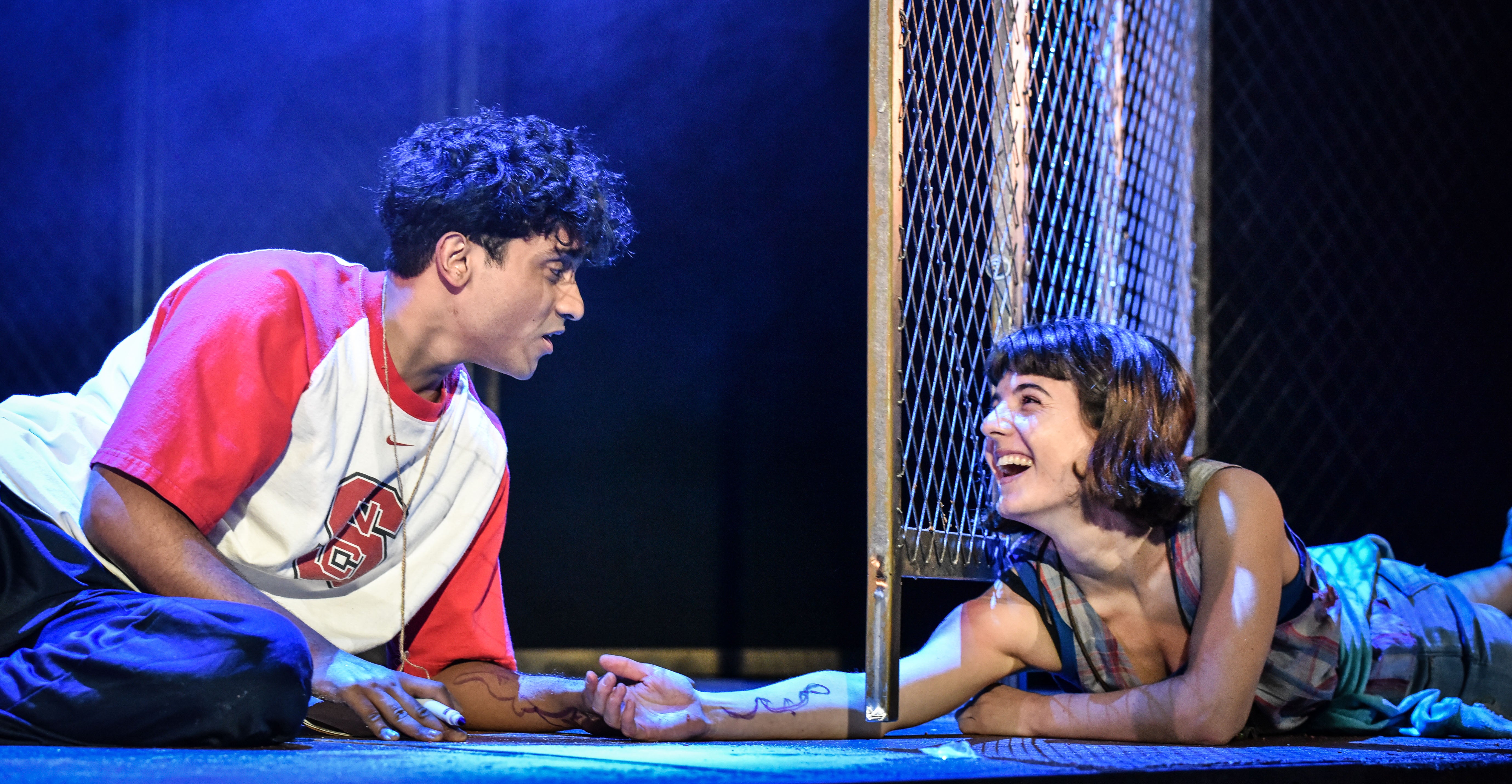 Yaamin Chowdhury and Mary Roubos in ‘The Bone Sparrow'