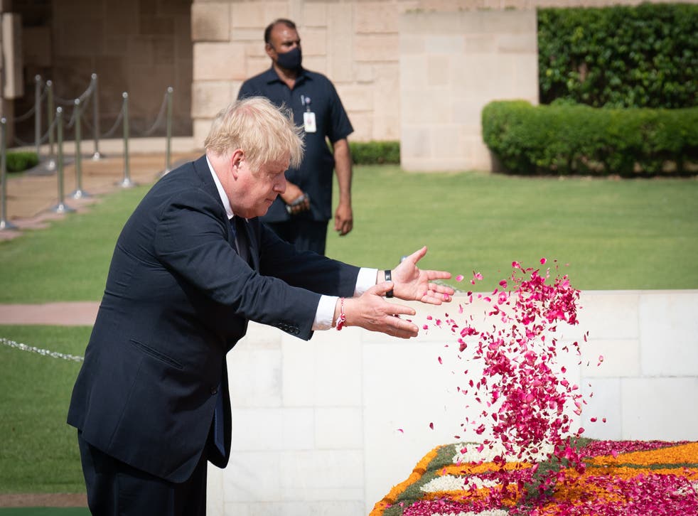 Boris Johnson noted he would not get the same “fantastic welcome” everywhere as he met his Indian counterpart Narendra Modi for talks overshadowed by deepening jeopardy over the partygate affair (Stefan Rousseau/PA)