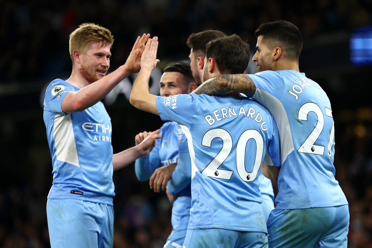 Manchester City not 'disturbed' by title race pressure, Kevin De Bruyne  insists | The Independent