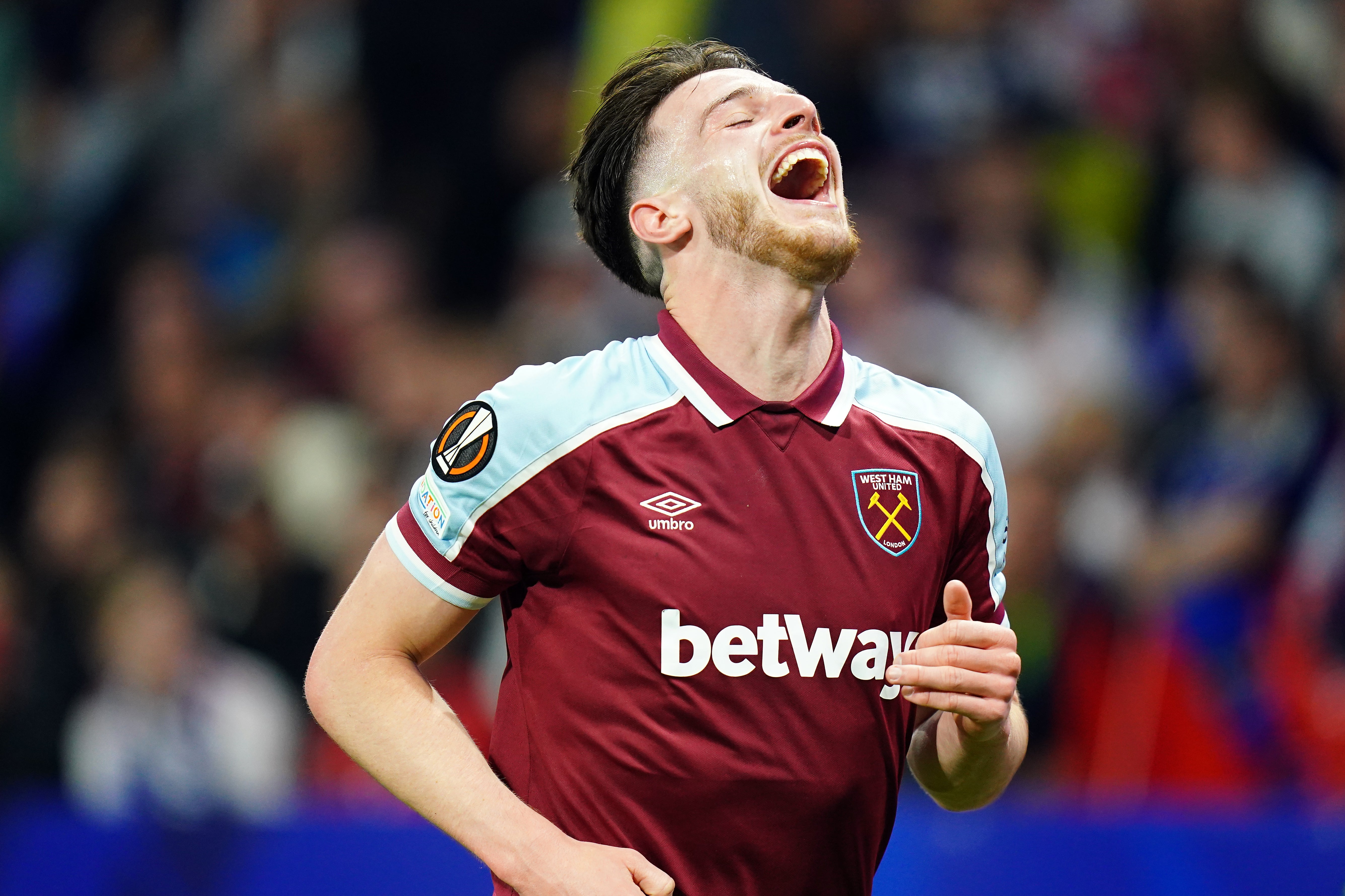 Declan Rice is a reported target for Manchester United (Adam Davy/PA)