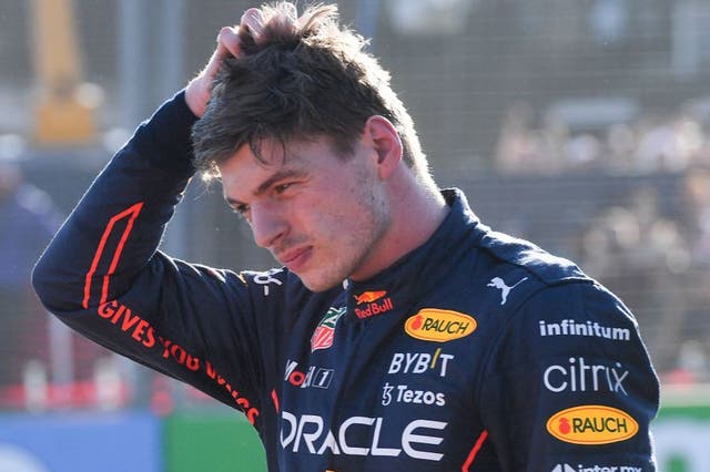 <p>Verstappen has failed to finish two of the opening three races</p>