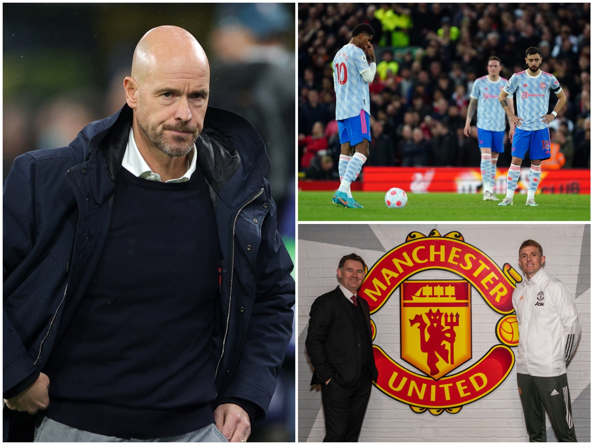 <p>While the new manager will hope to arrest United's slide, there is now significant public pressure on football director John Murtough and technical director Darren Fletcher</p>