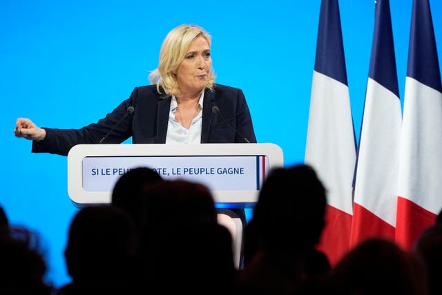 <p>Marine Le Pen </p>