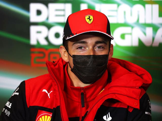 <p>Leclerc was robbed of his watched in Italy earlier this week</p>